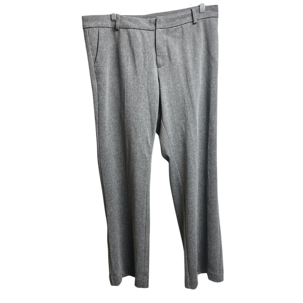 Kut From the Kloth Gray Dress Pants Women's 12 Petite Straight Trouser